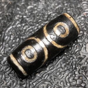 Chinese Natural Agate DZI Beads