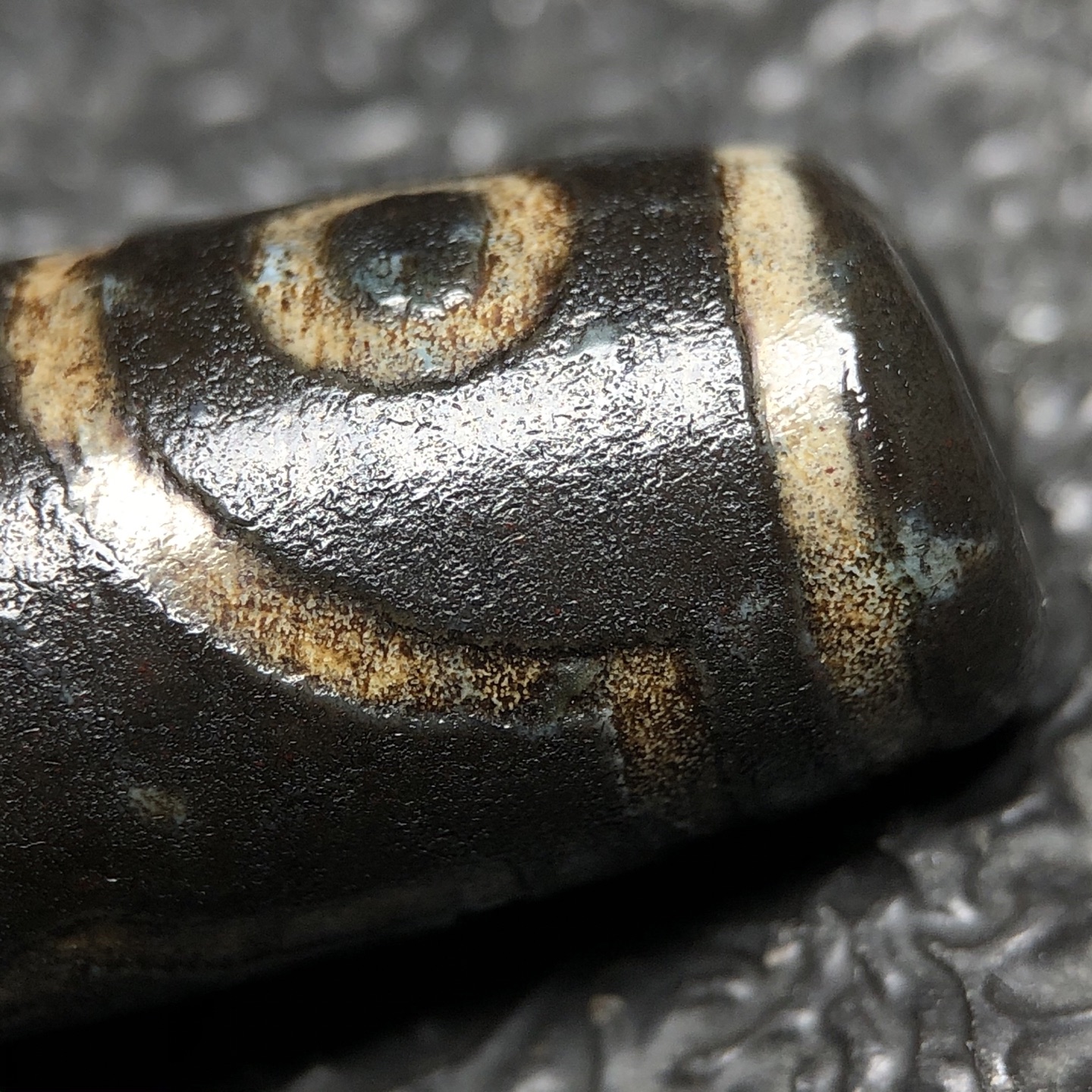 Chinese Natural Agate DZI Beads
