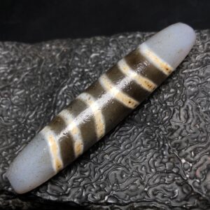 Chinese Natural Agate DZI Beads