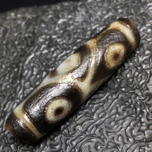 Chinese Natural Agate DZI Beads