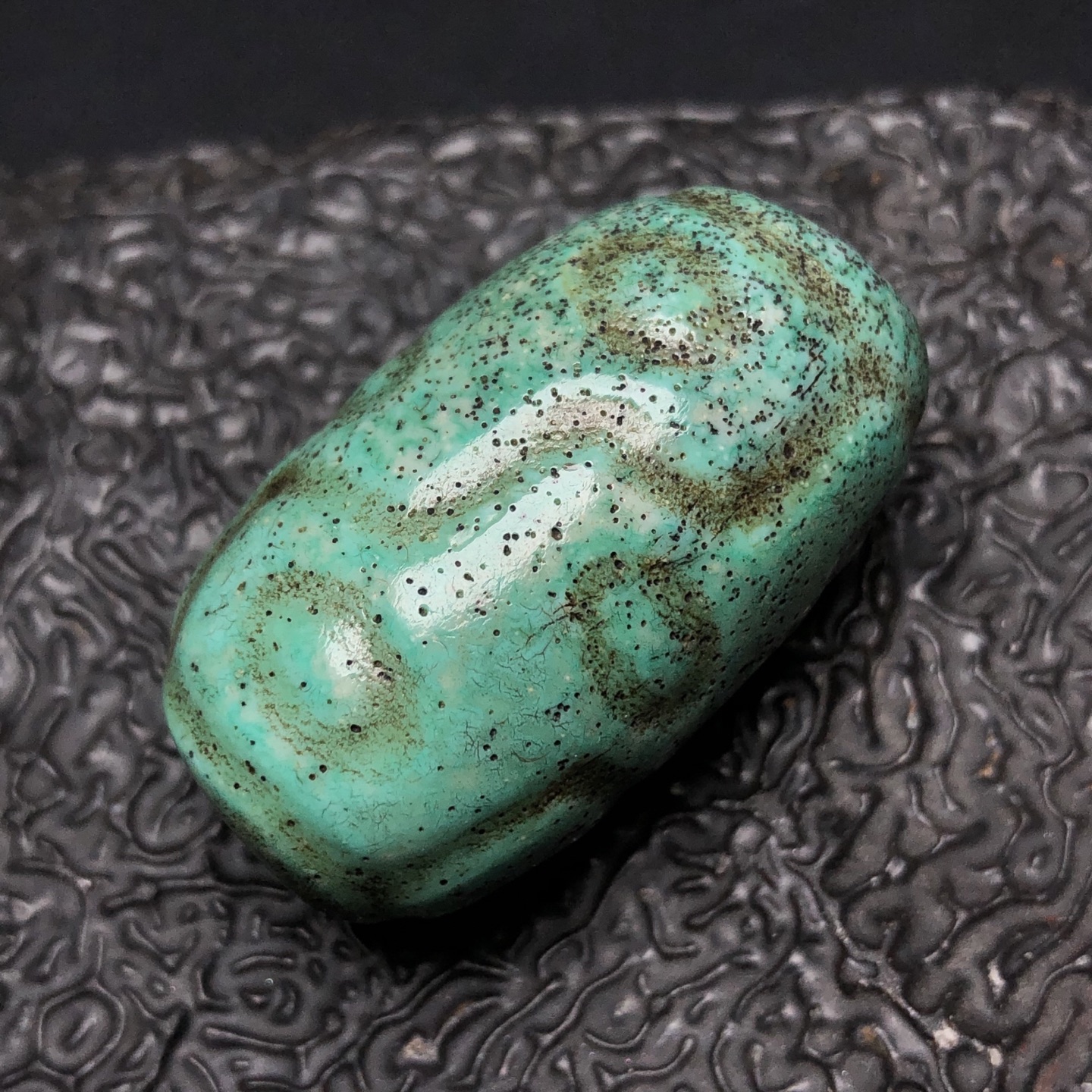 Chinese Natural Agate DZI Beads