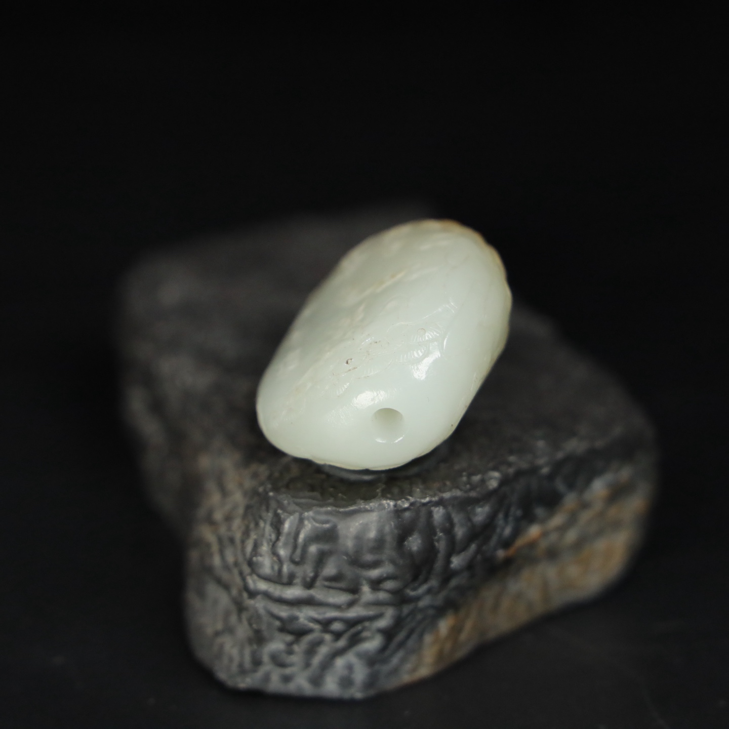 Chinese Natural Jade Carved Handles