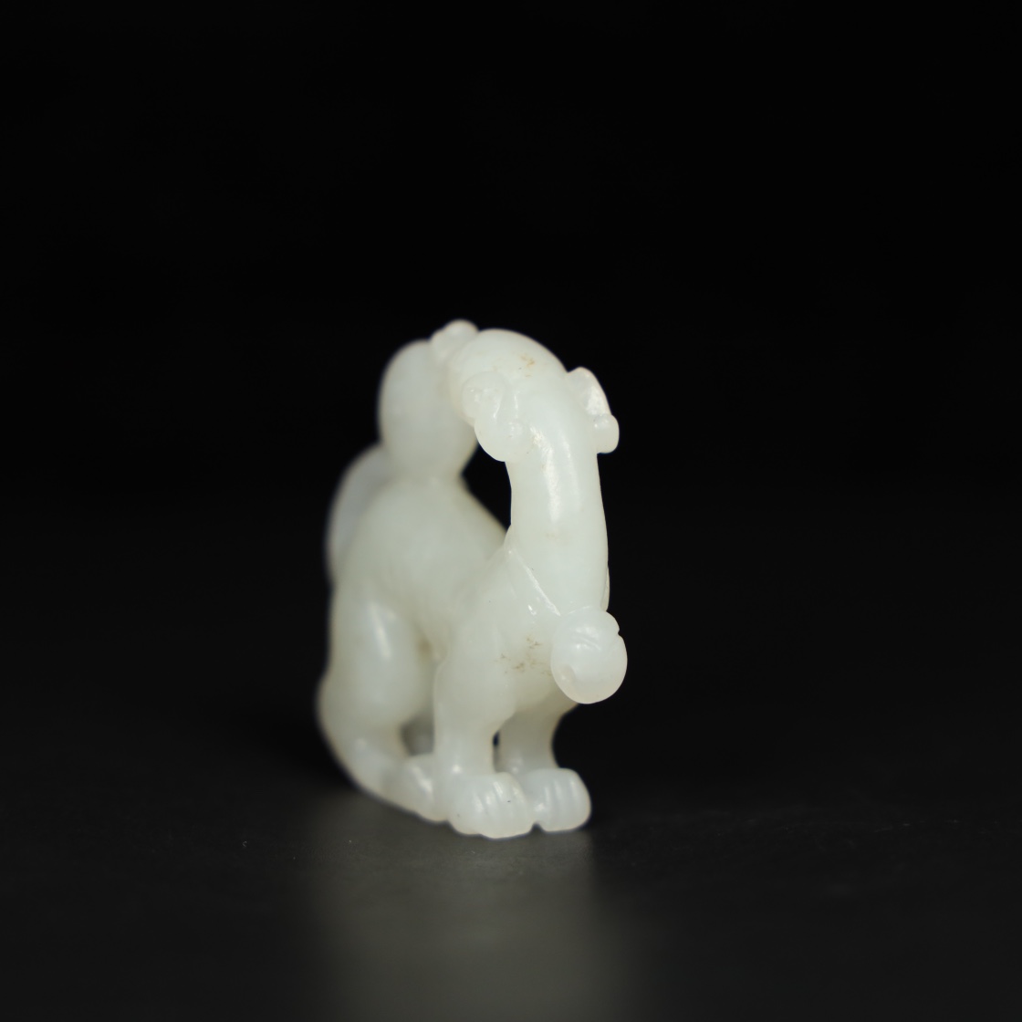 Chinese Natural Jade Carved Ornament