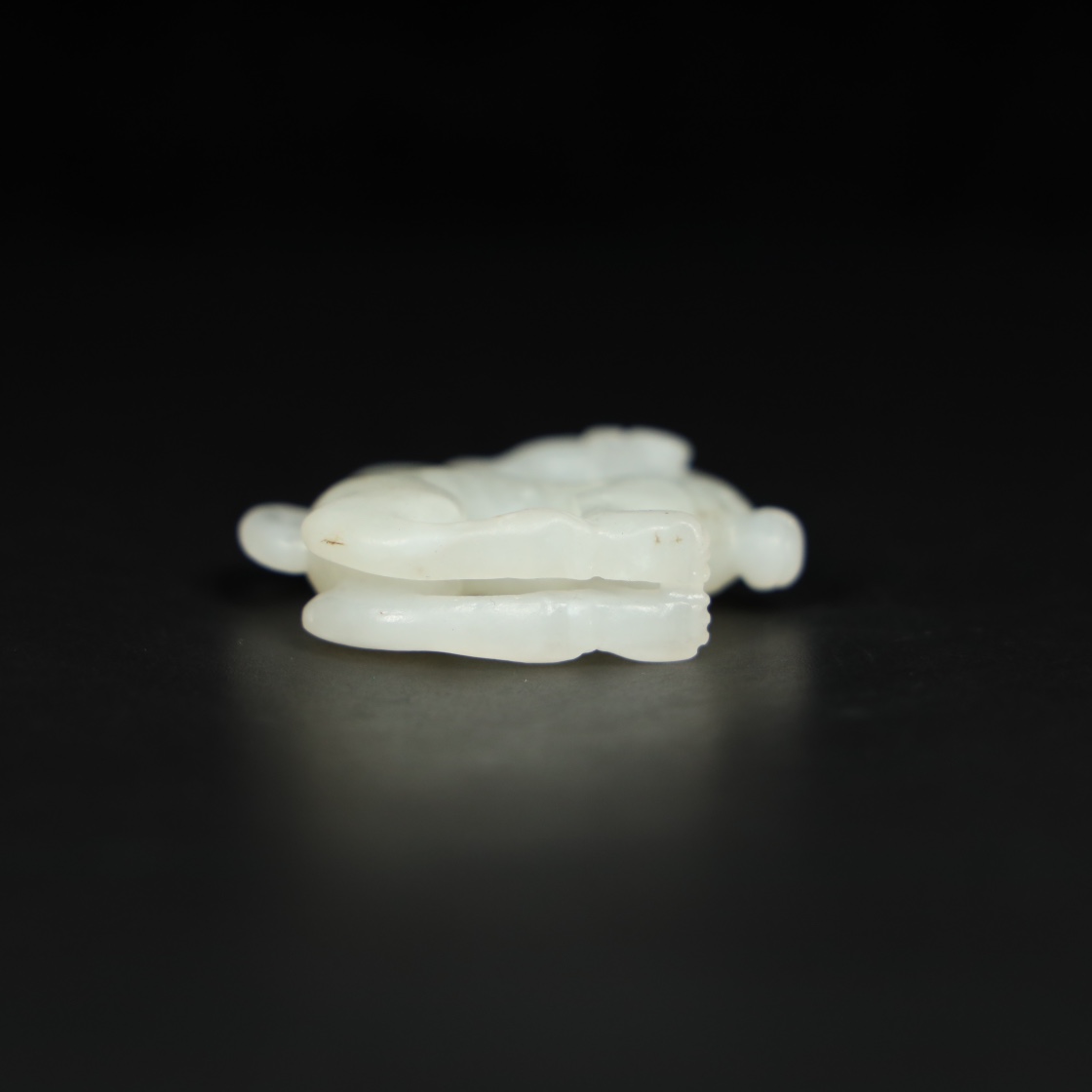 Chinese Natural Jade Carved Ornament