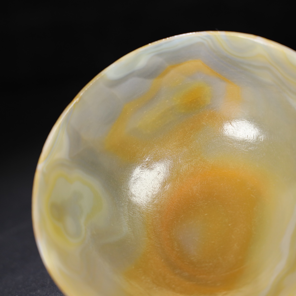 Chinese Natural Jade Carved Bowl