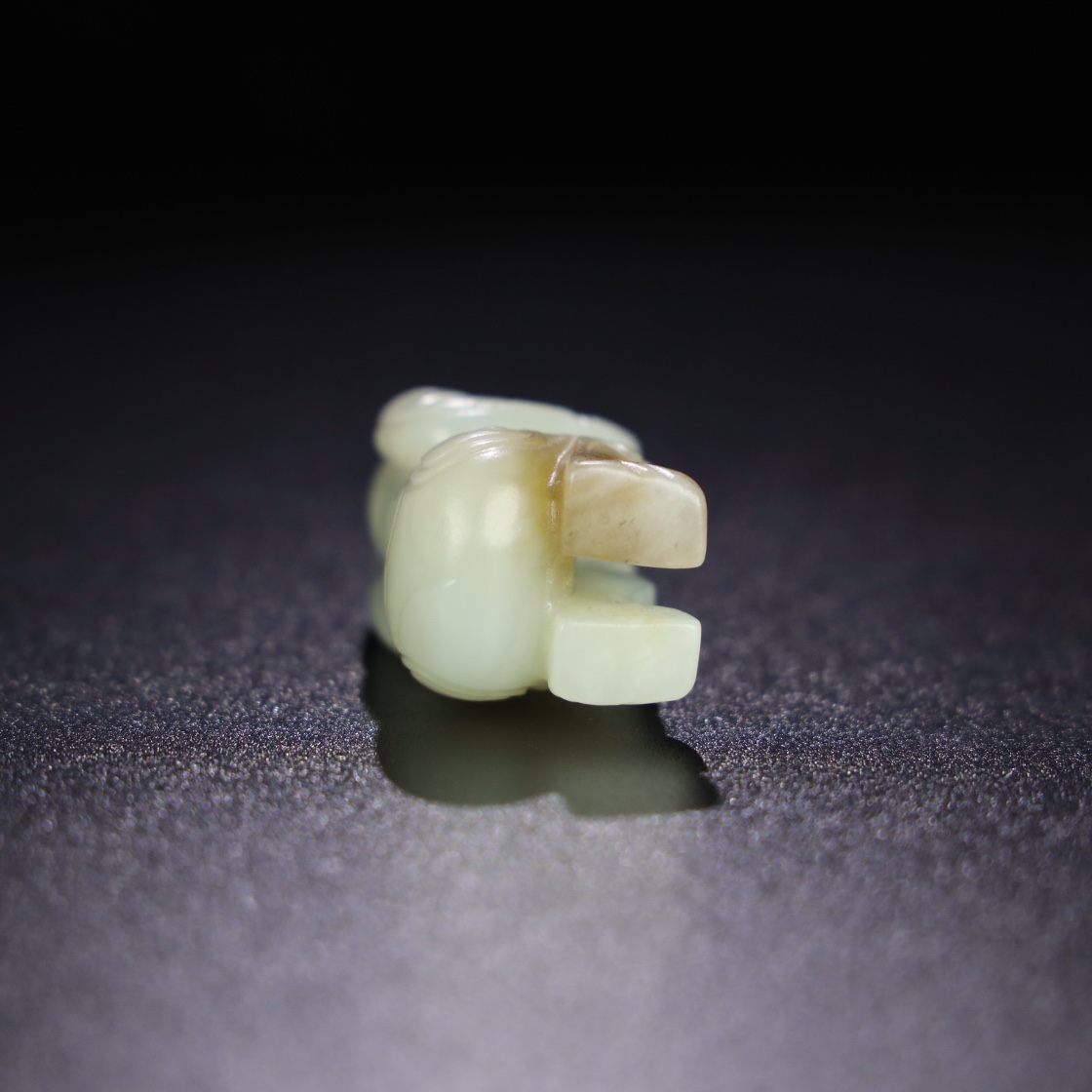 Chinese Natural Jade Carved Statue