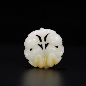 Chinese Natural Jade Carved Handle pieces