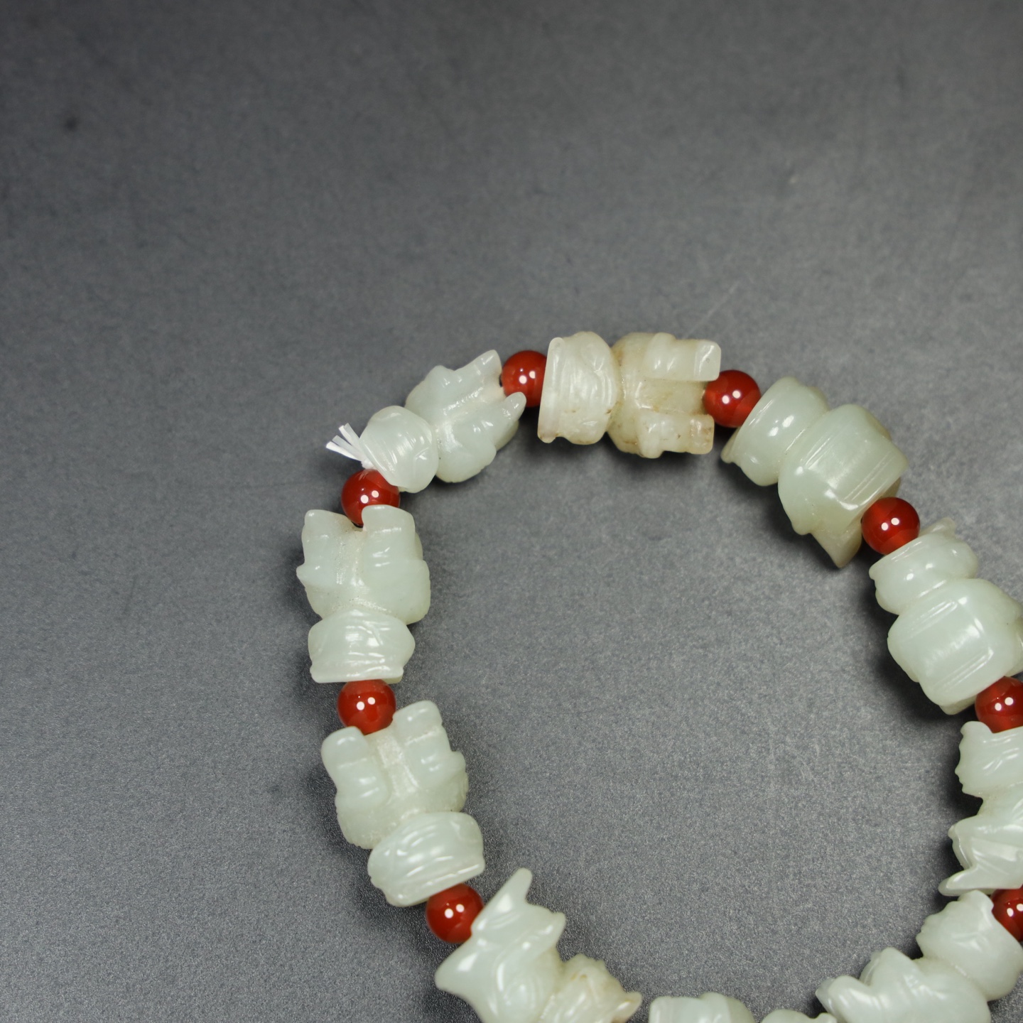 Chinese Natural Jade Carved bracelets