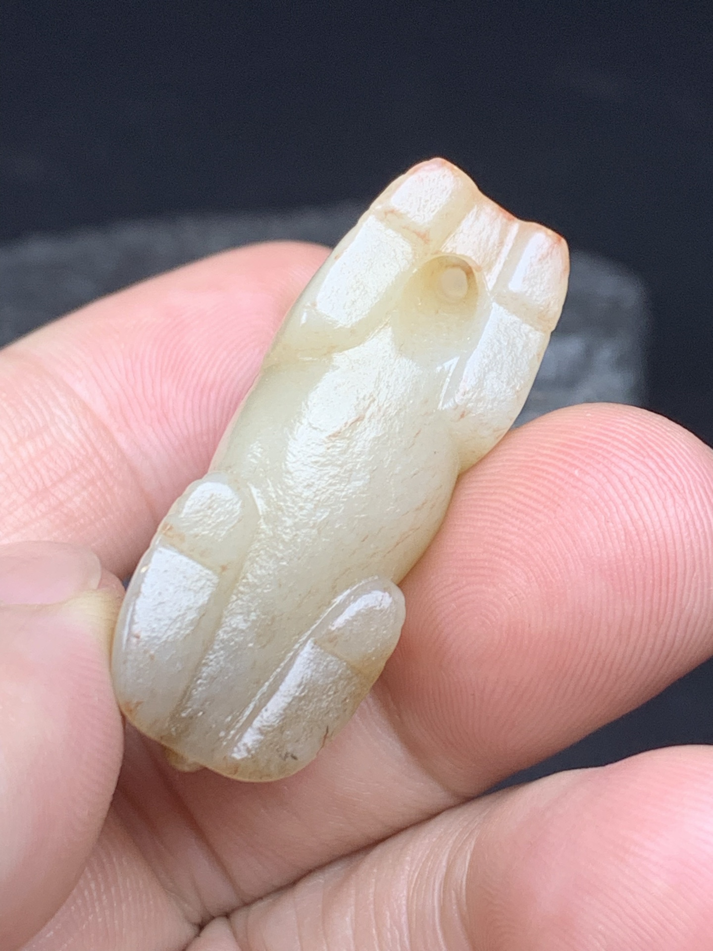 Chinese Natural Jade Carved beasts