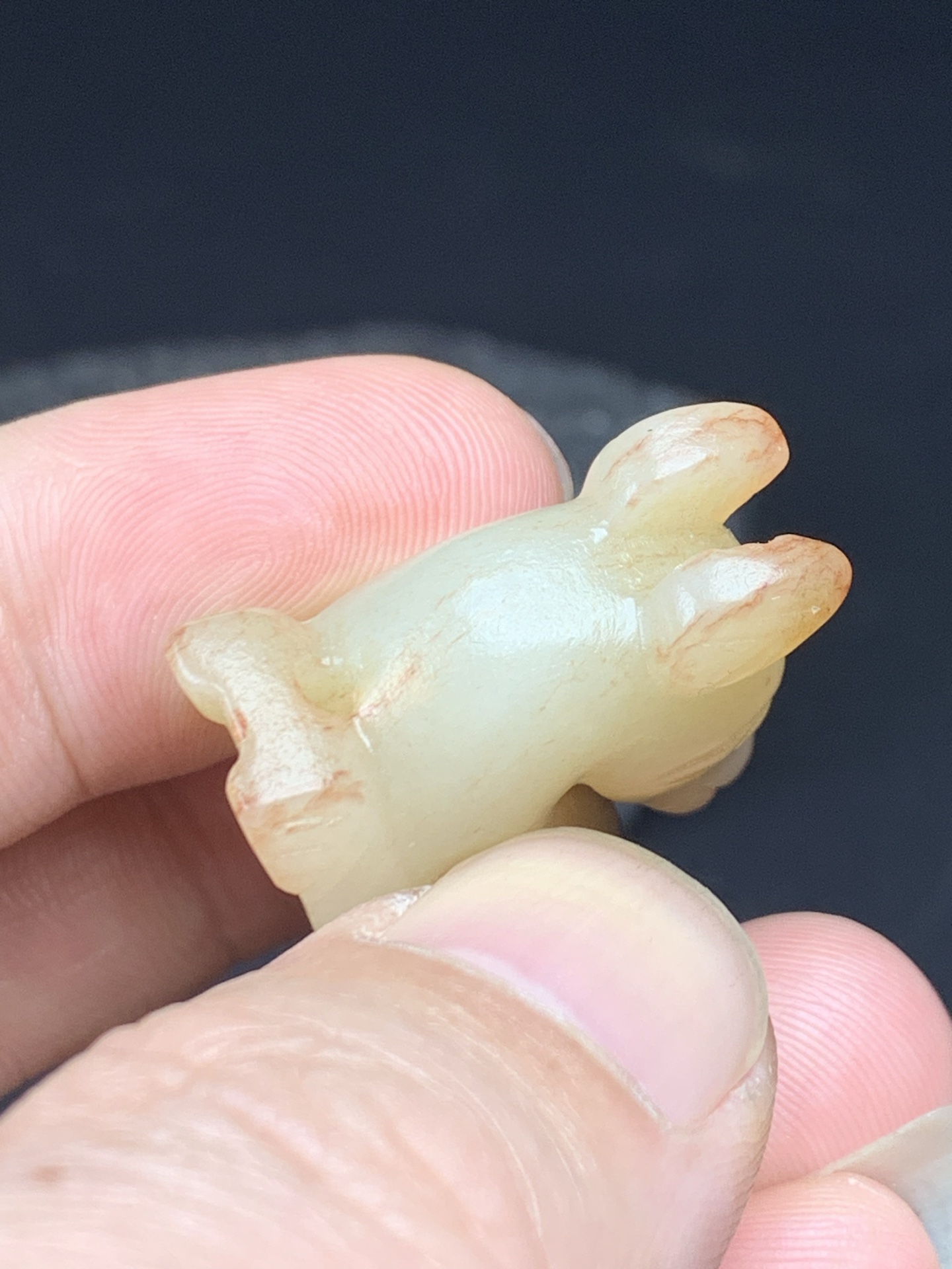 Chinese Natural Jade Carved beasts