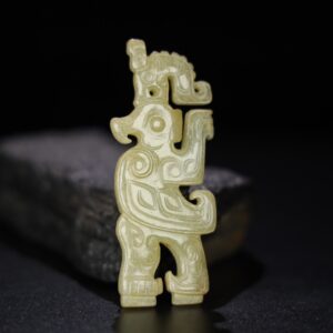 Chinese Natural Jade Carved Pendants
