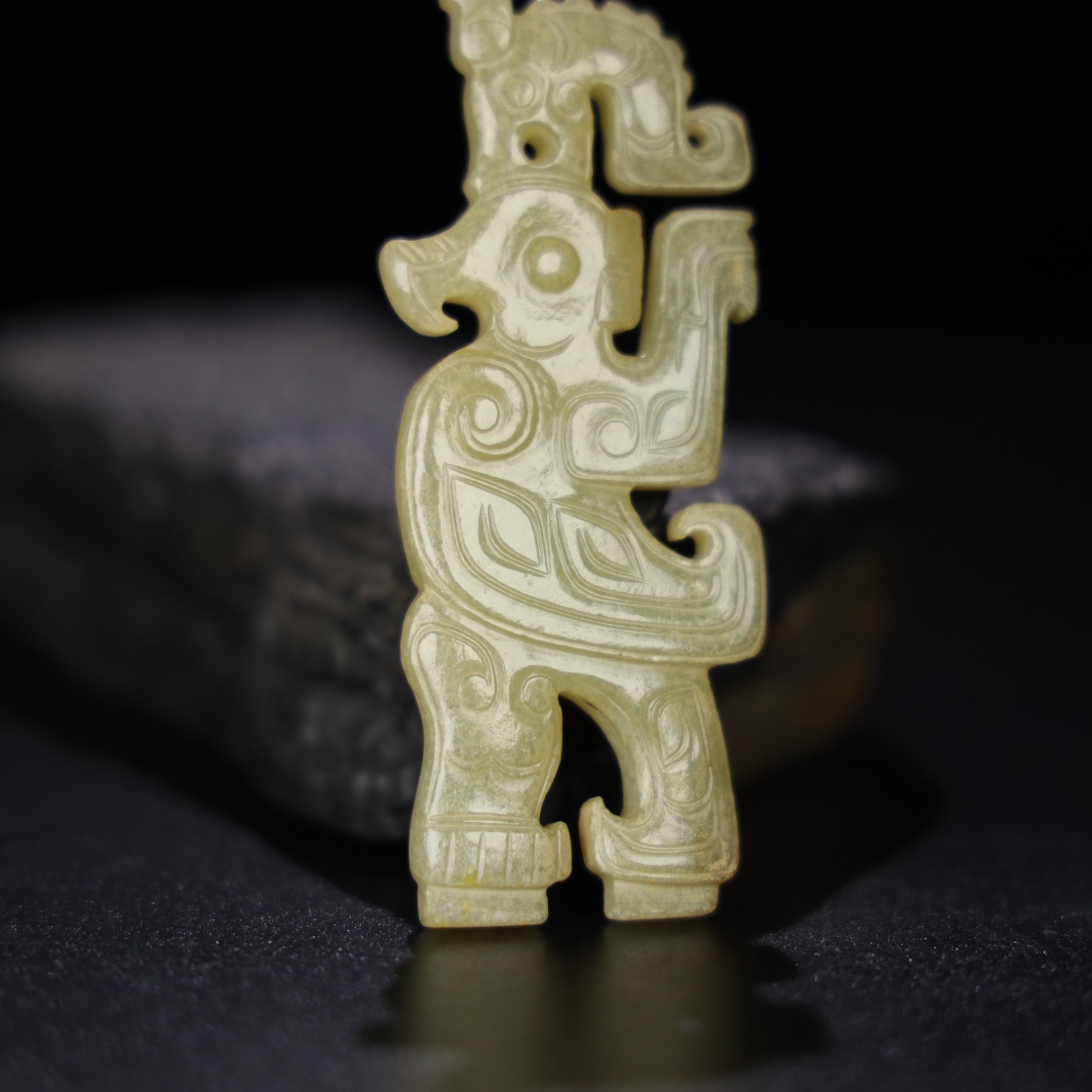 Chinese Natural Jade Carved Pendants