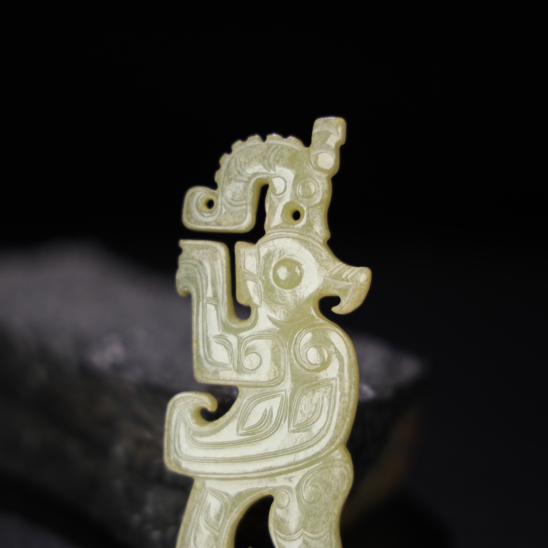 Chinese Natural Jade Carved Pendants