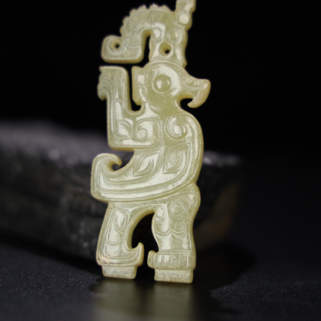 Chinese Natural Jade Carved Pendants