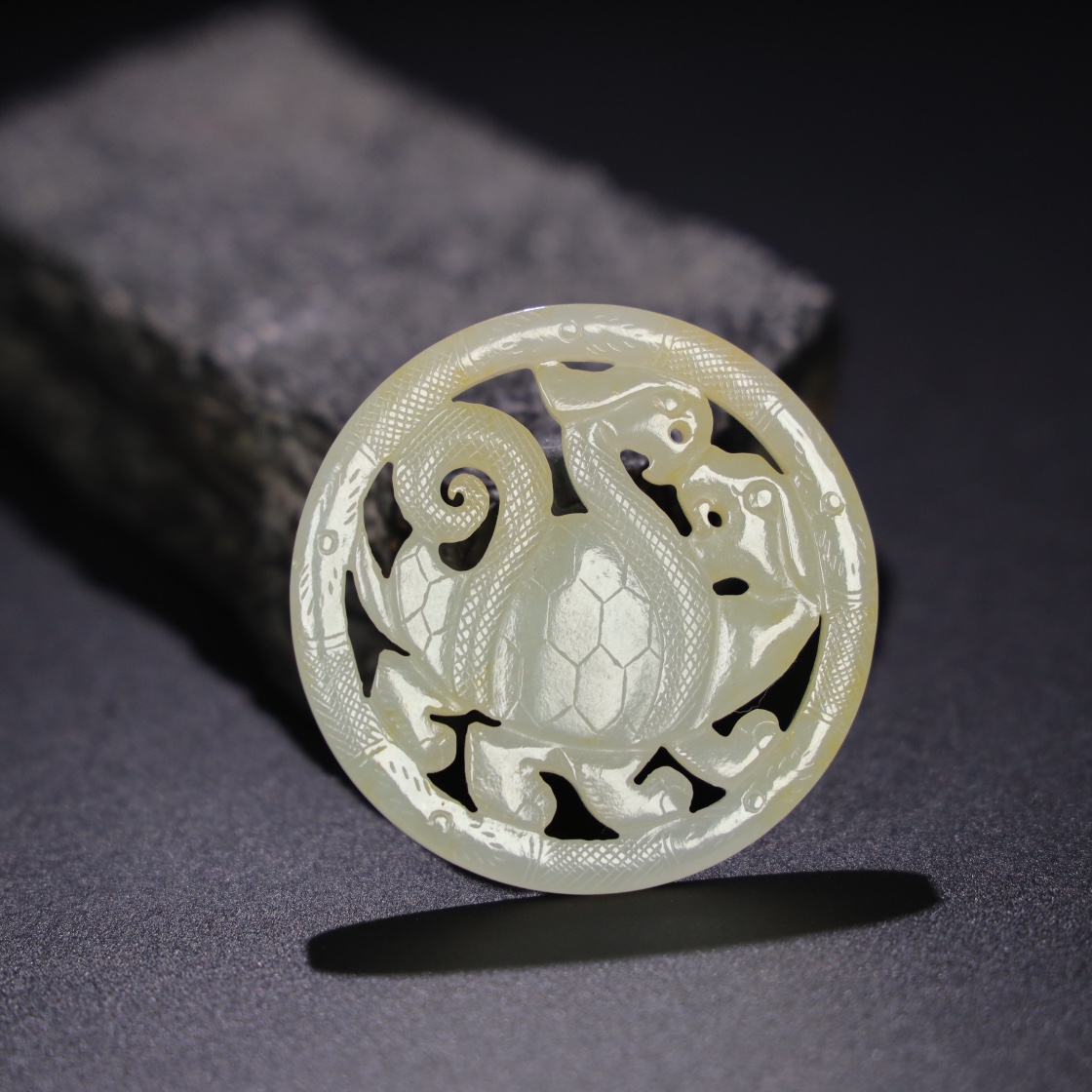 Chinese Natural Jade Carved Pendants