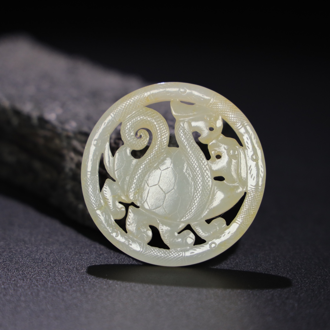 Chinese Natural Jade Carved Pendants