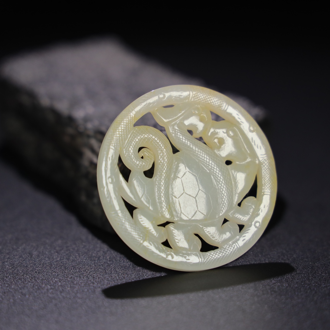 Chinese Natural Jade Carved Pendants