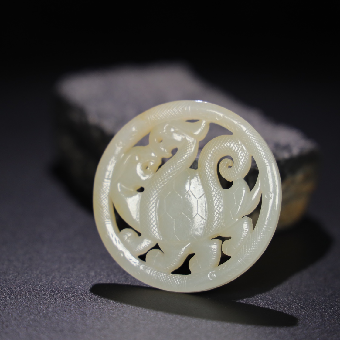 Chinese Natural Jade Carved Pendants
