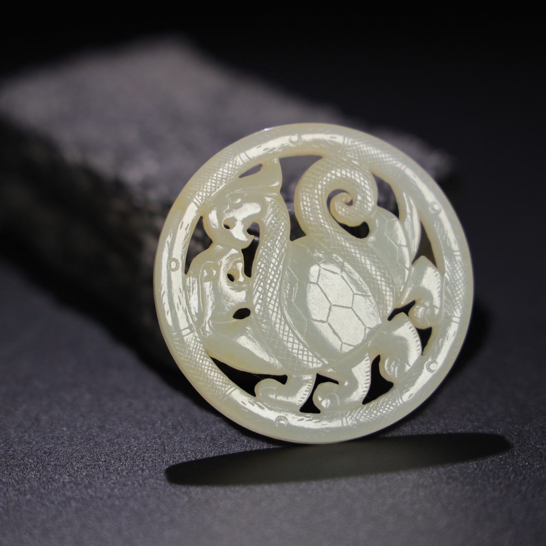 Chinese Natural Jade Carved Pendants