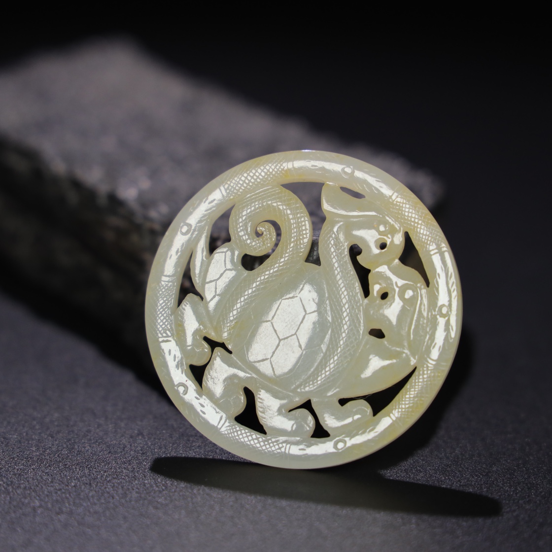 Chinese Natural Jade Carved Pendants