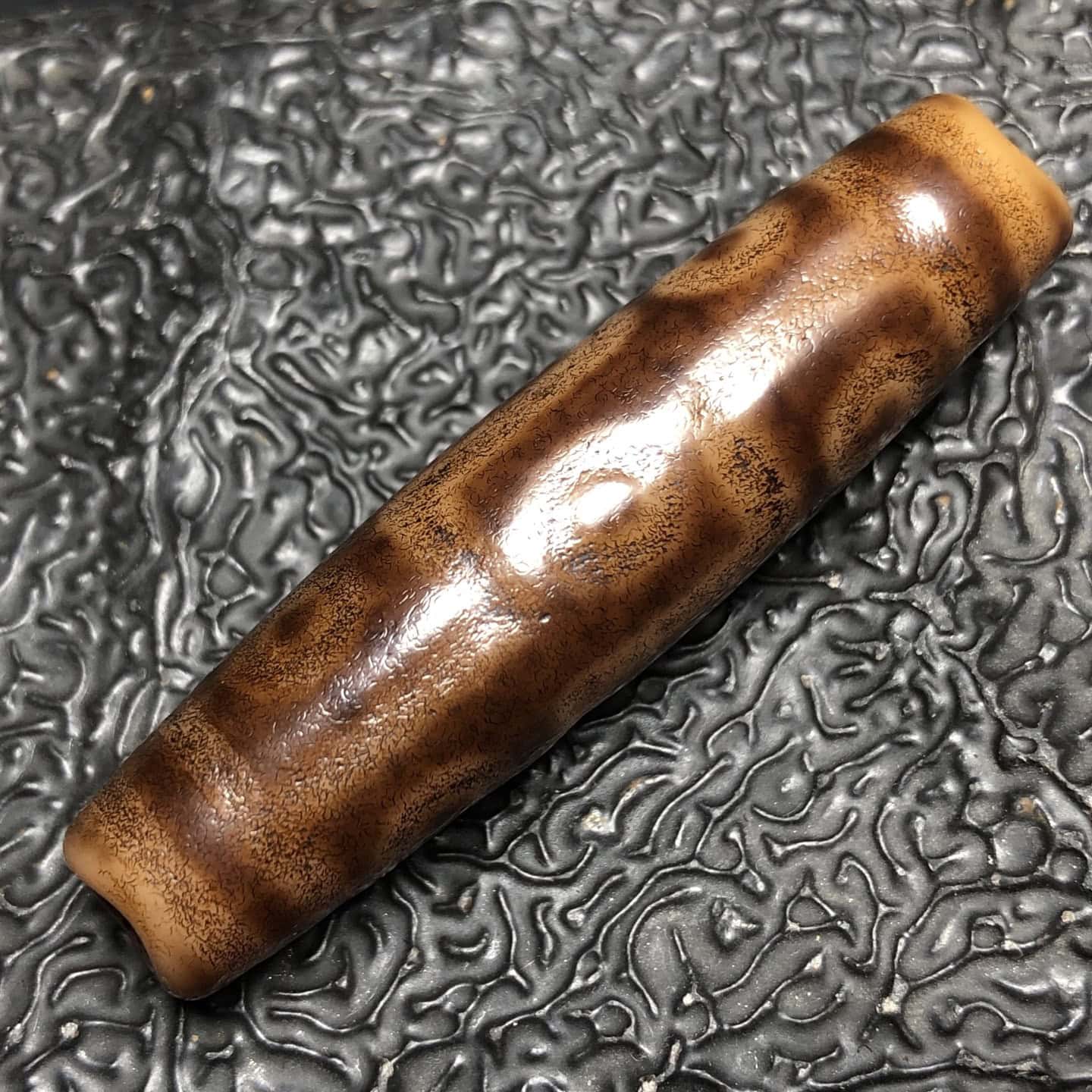 Chinese Natural Agate DZI Beads