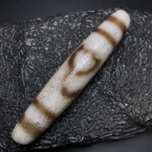 Chinese Natural Agate DZI Beads