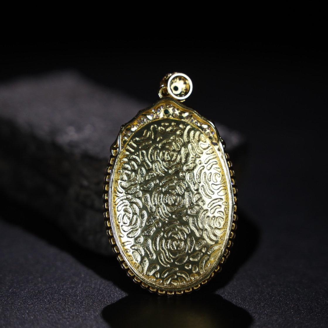 Chinese Natural Jade Carved Pendant