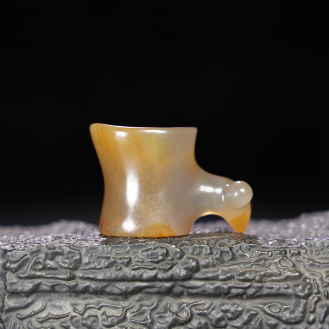 Chinese Natural Jade Carved Pendant