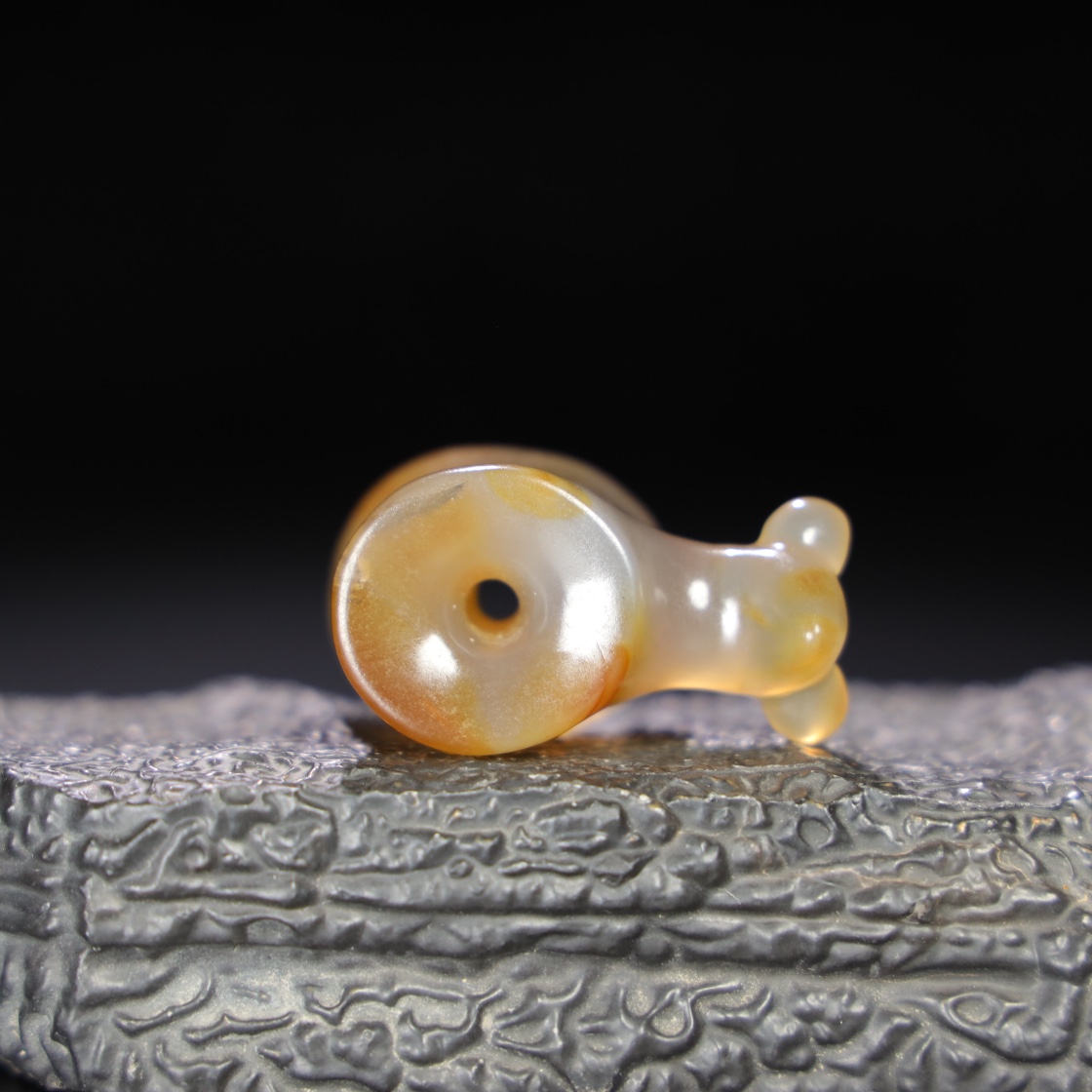 Chinese Natural Jade Carved Pendant