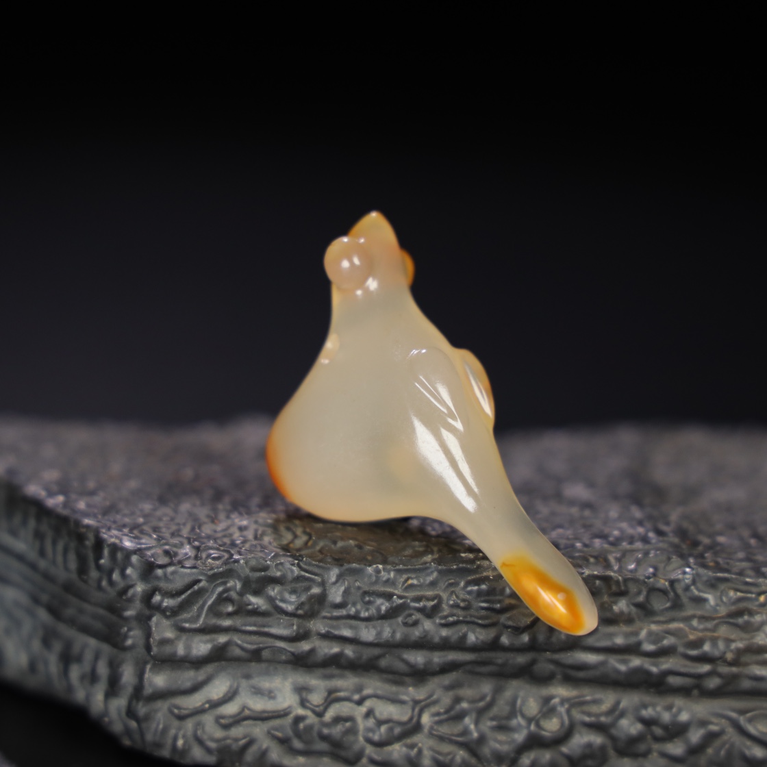 Chinese Natural Jade Carved Pendant