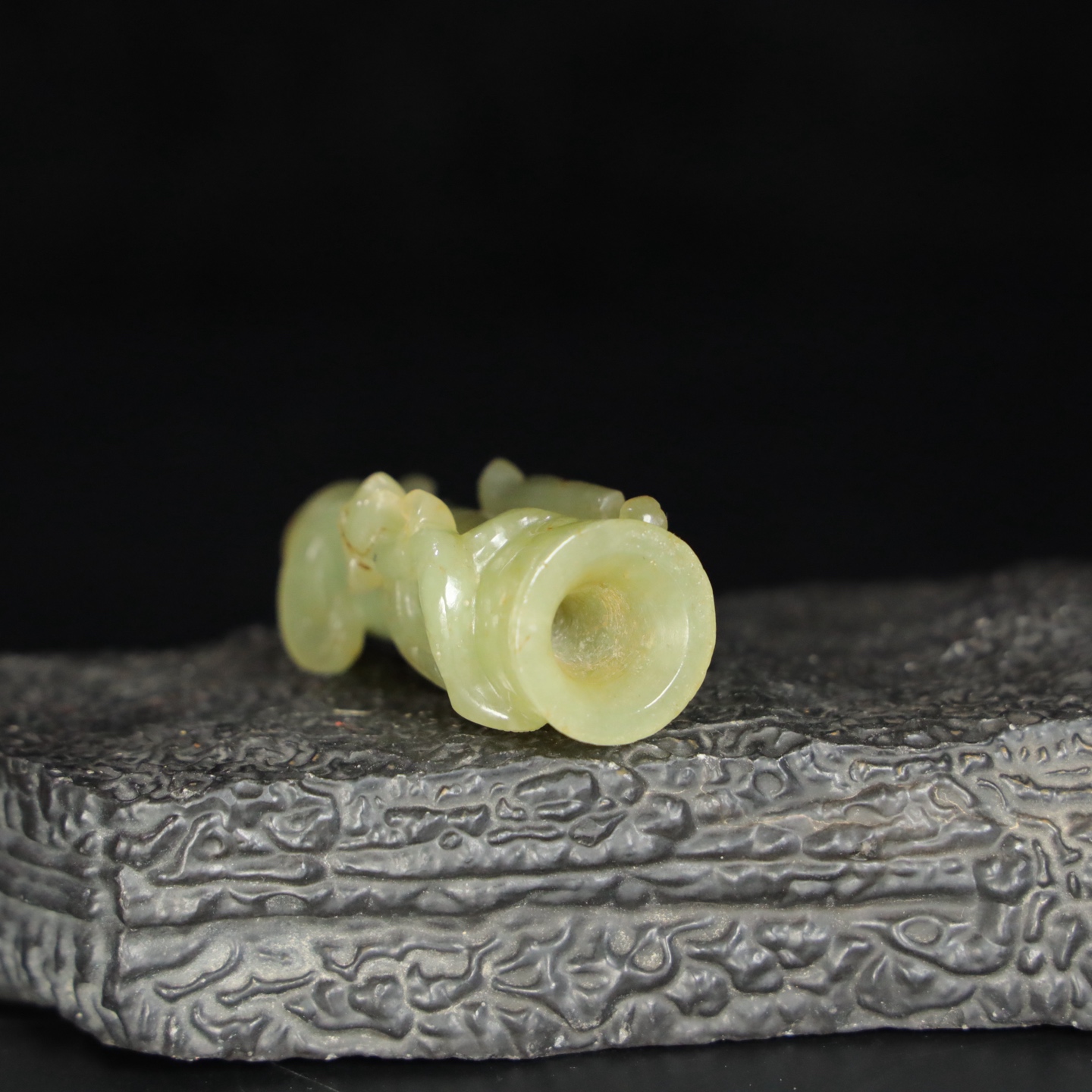Chinese Natural Jade Carved Ornament