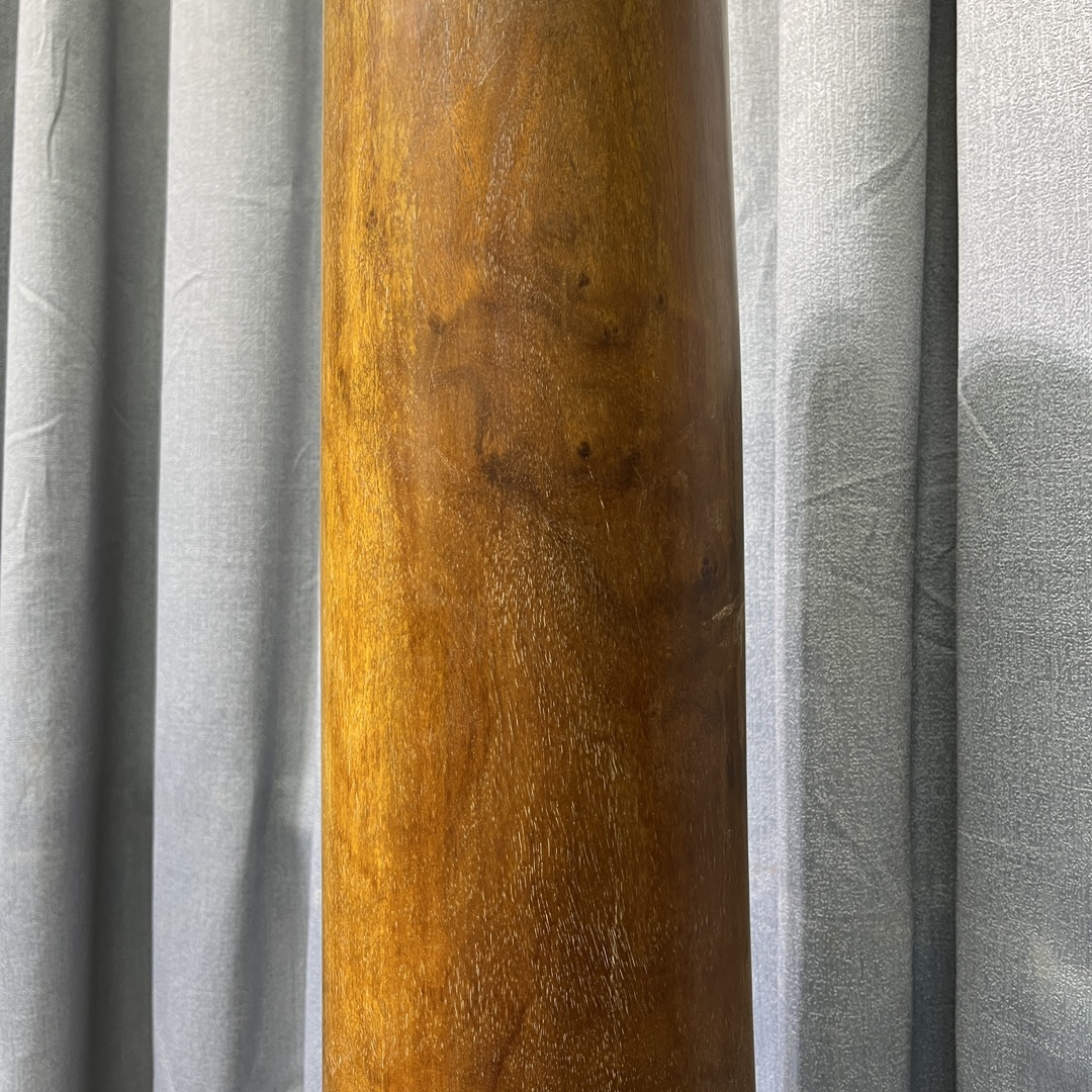 Qing Dynasty Rosewood Hand-carved Feng Shui Pillar