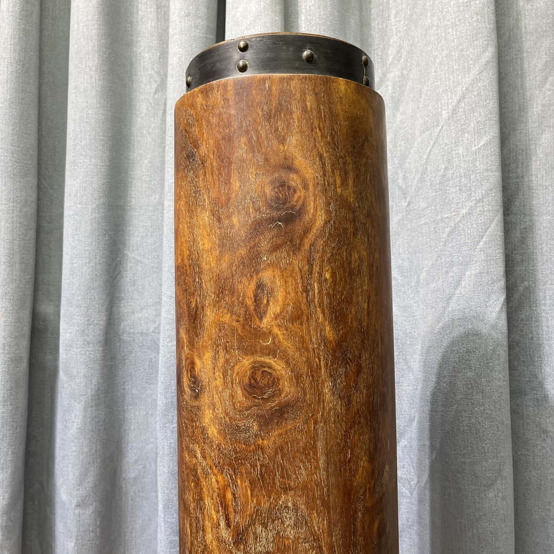 Qing Dynasty Huanghuali wood Hand-carved Feng Shui Pillar