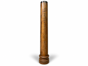 Qing Dynasty Huanghuali wood Hand-carved Feng Shui Pillar