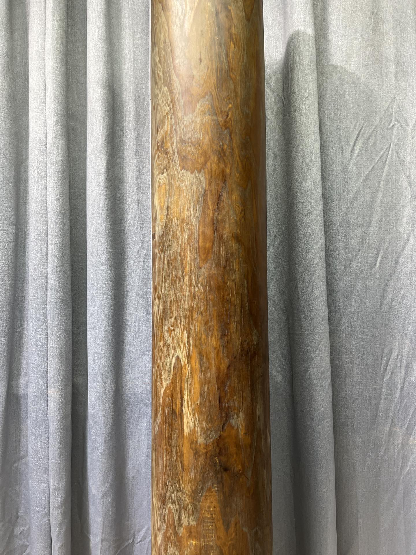 Qing Dynasty Huanghuali wood Hand-carved Feng Shui Pillar