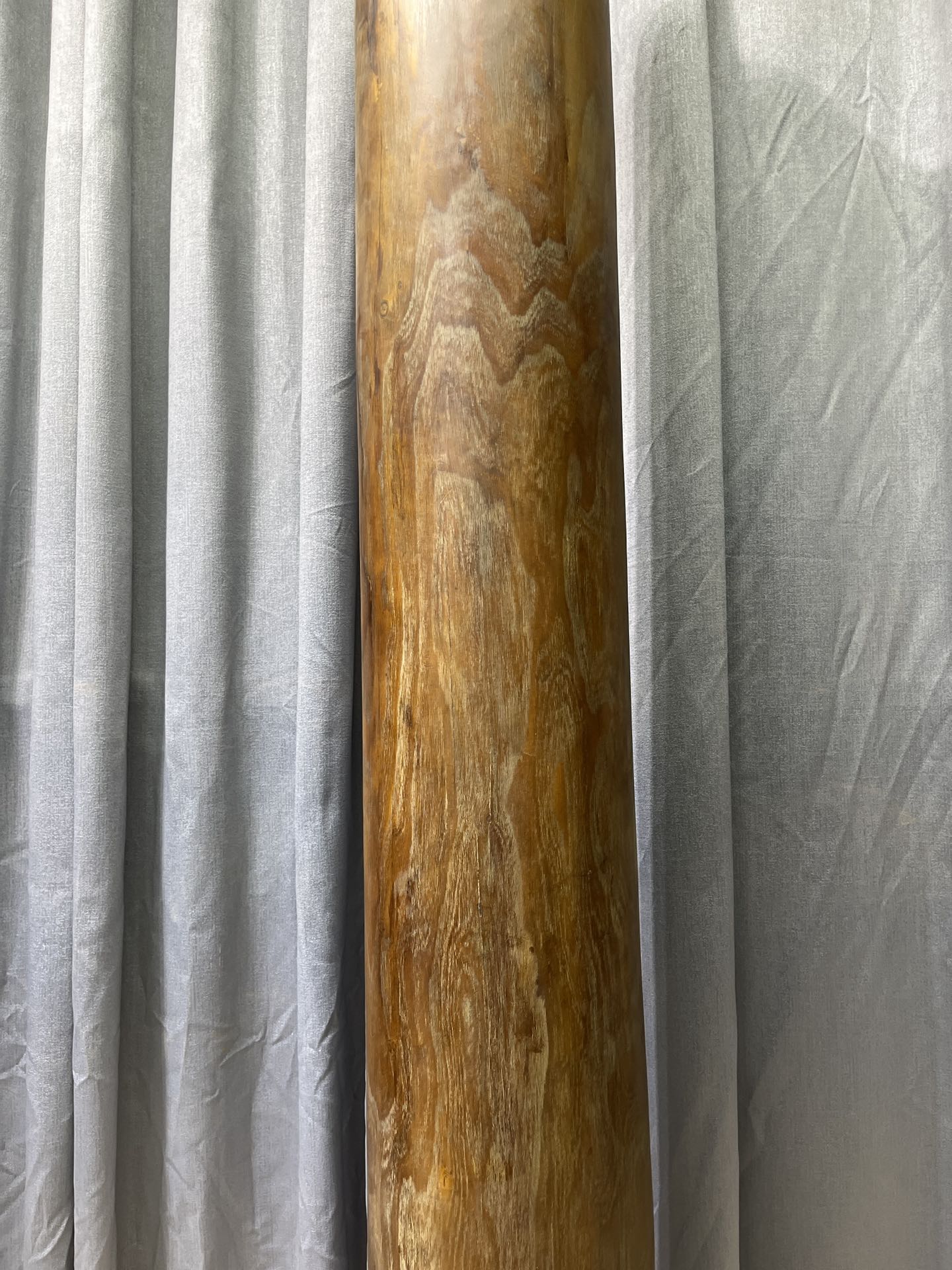 Qing Dynasty Huanghuali wood Hand-carved Feng Shui Pillar