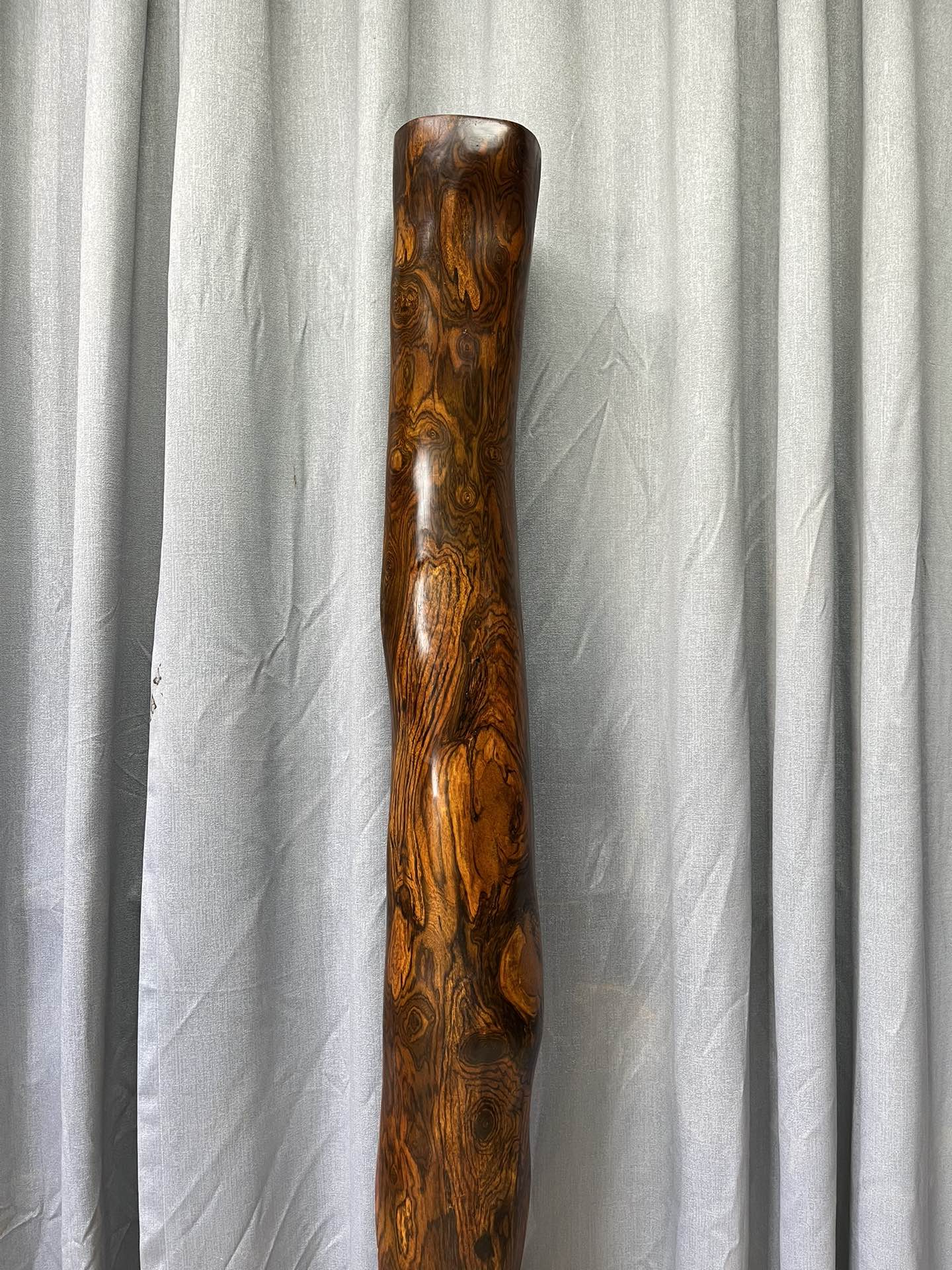 Qing Dynasty Huanghuali wood Hand-carved Feng Shui Pillar