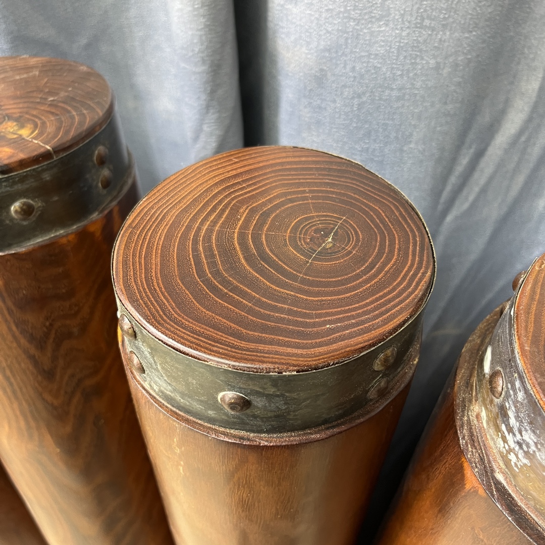 Qing Dynasty Huanghuali wood Hand-carved Feng Shui Pillar