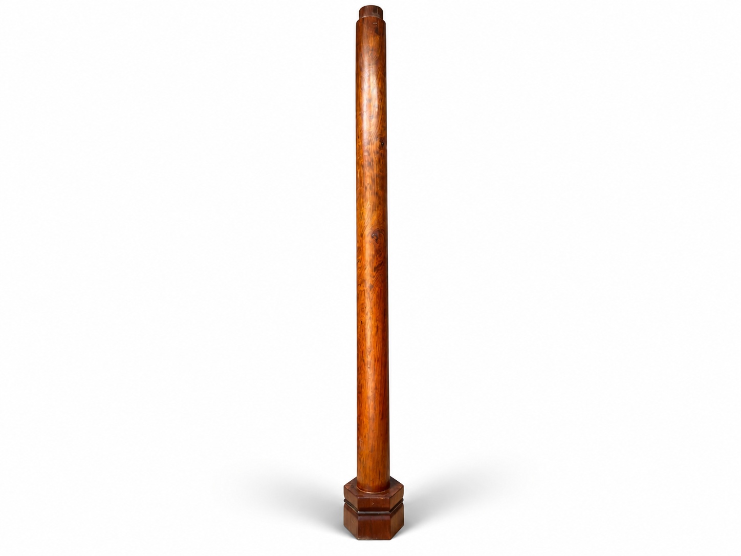 Qing Dynasty Huanghuali wood Hand-carved Feng Shui Pillar