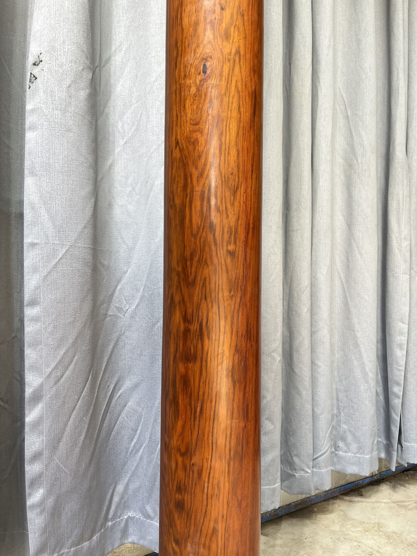 Qing Dynasty Huanghuali wood Hand-carved Feng Shui Pillar