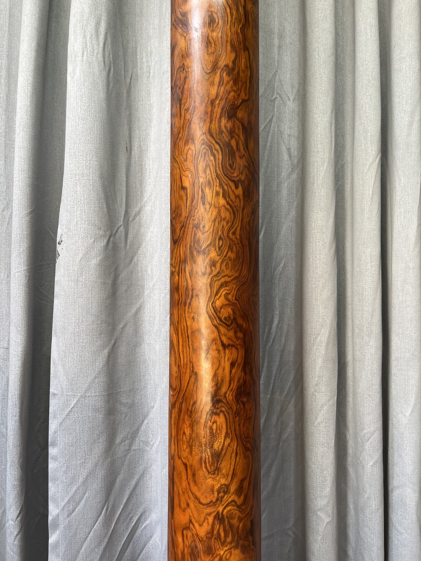 Qing Dynasty Huanghuali wood Hand-carved Feng Shui Pillar