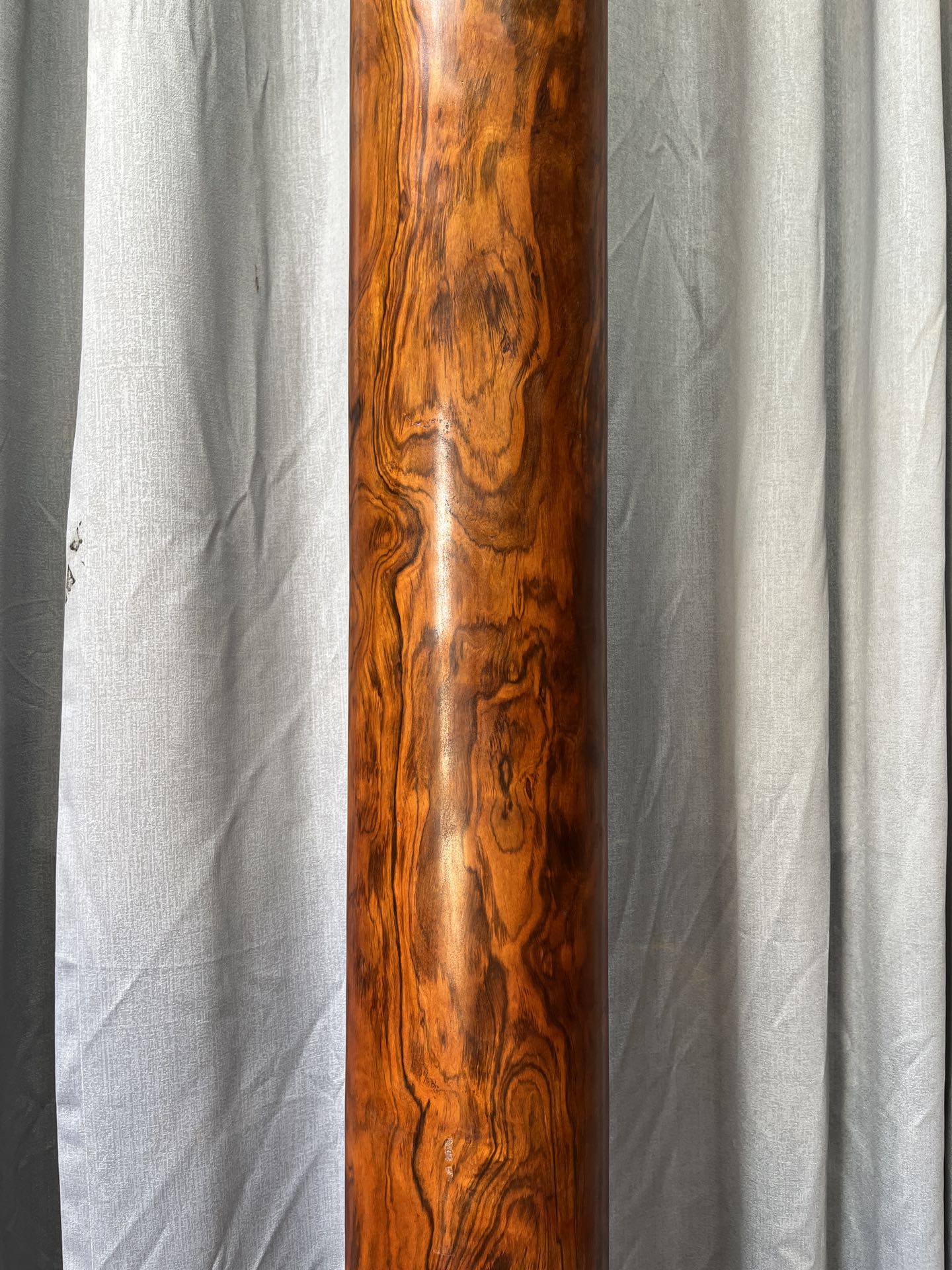 Qing Dynasty Huanghuali wood Hand-carved Feng Shui Pillar