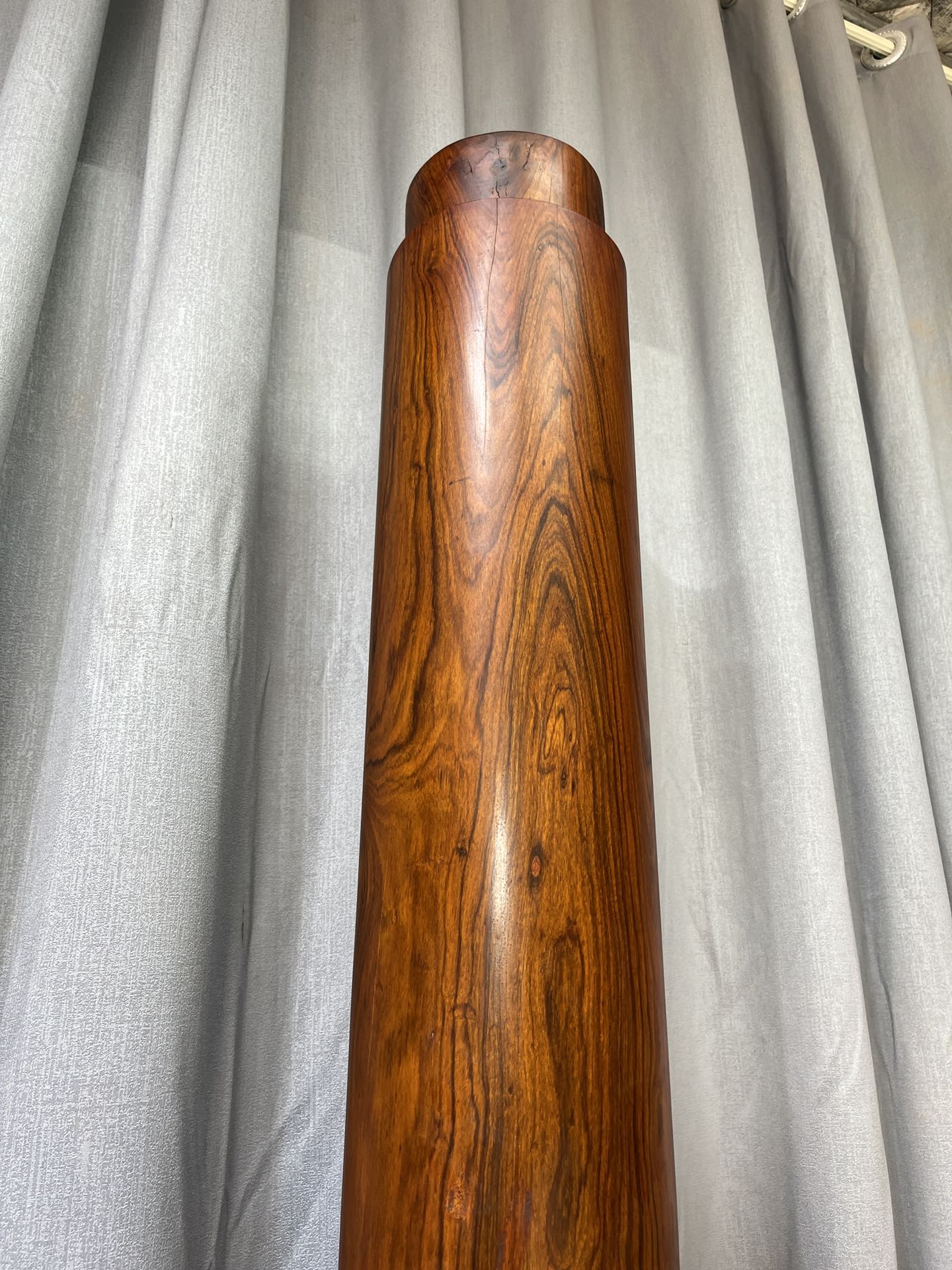 Qing Dynasty Huanghuali wood Hand-carved Feng Shui Pillar