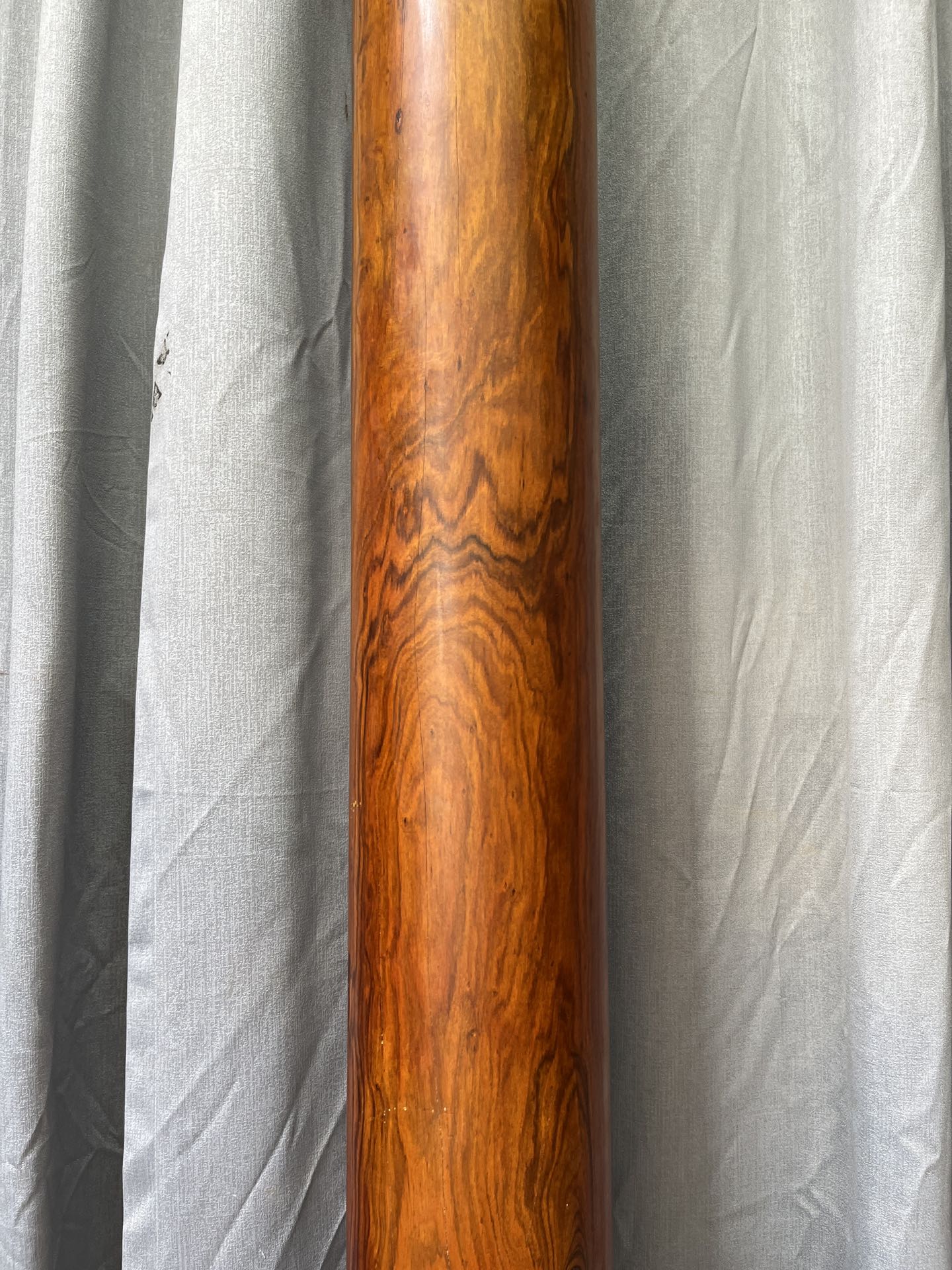 Qing Dynasty Huanghuali wood Hand-carved Feng Shui Pillar