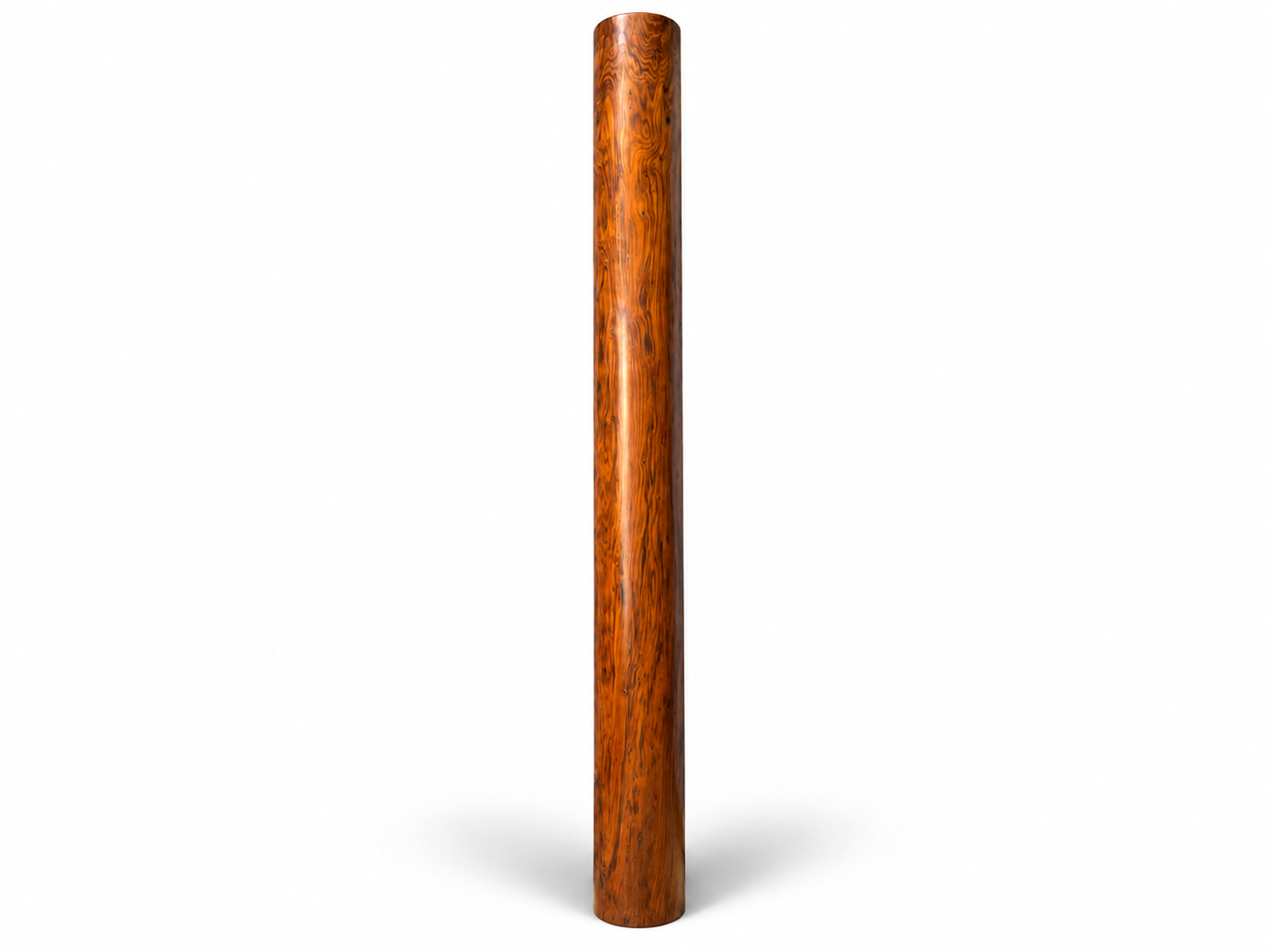 Qing Dynasty Rosewood Hand-carved Feng Shui Pillar