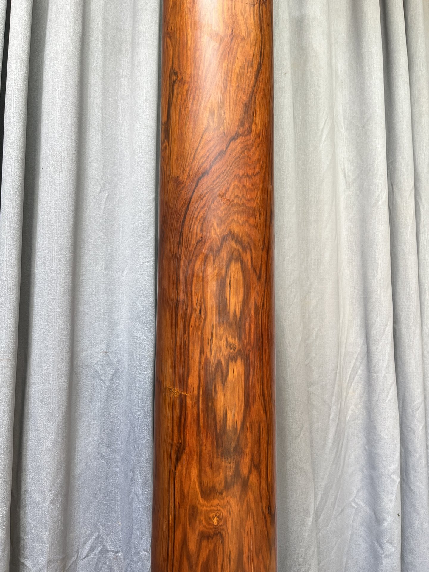 Qing Dynasty Huanghuali wood Hand-carved Feng Shui Pillar