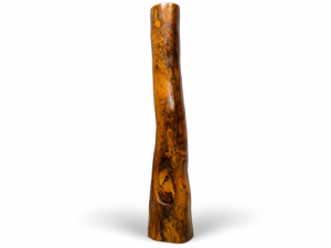Qing Dynasty Rosewood hand-engraved feng shui pillar