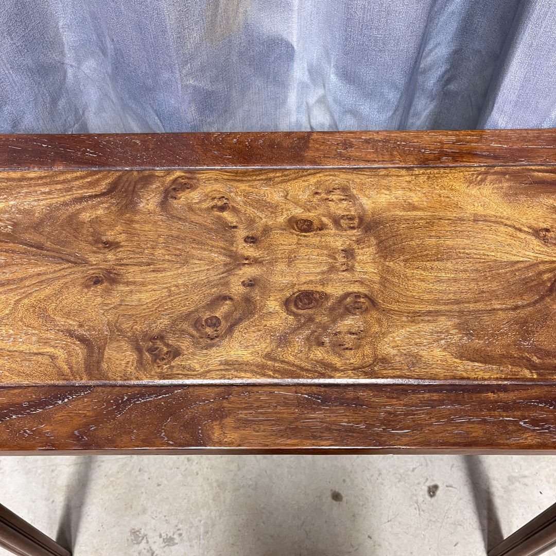 Qing Dynasty Huanghuali wood cloud pattern strips smooth Tables